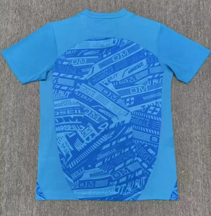 25-26 Marseille blue Special Edition Fans Soccer Jersey