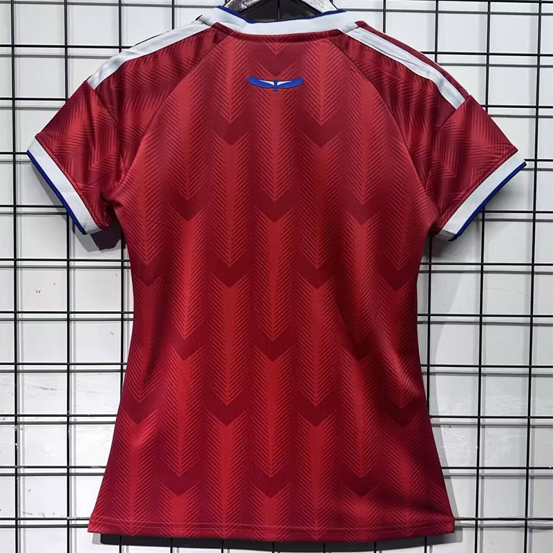 26-27 Chile Home Women Soccer Jersey (女)