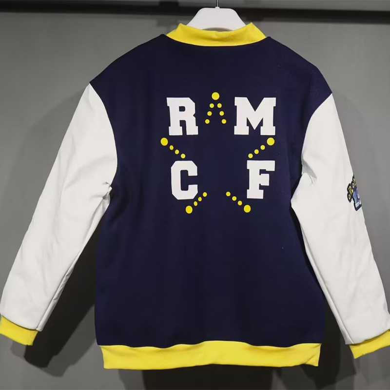 25-26 RMA Royal Blue Cotton Baseball Jacket