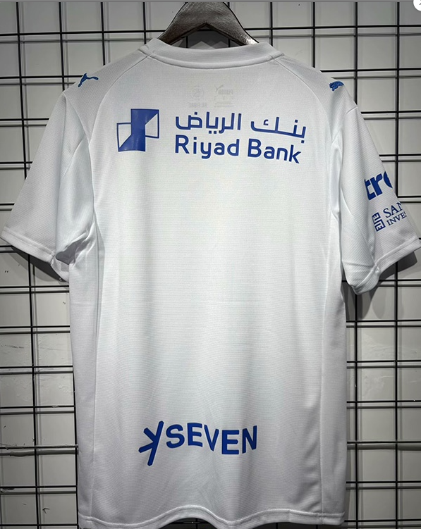 25-26 Al-Hilal White Fans Soccer Jersey