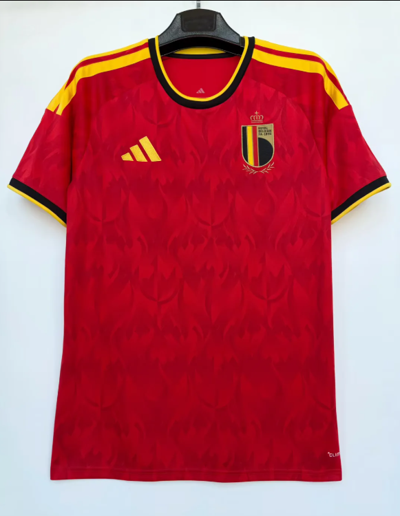 25-26 Belgium Home Fans 1:1 Soccer Jersey