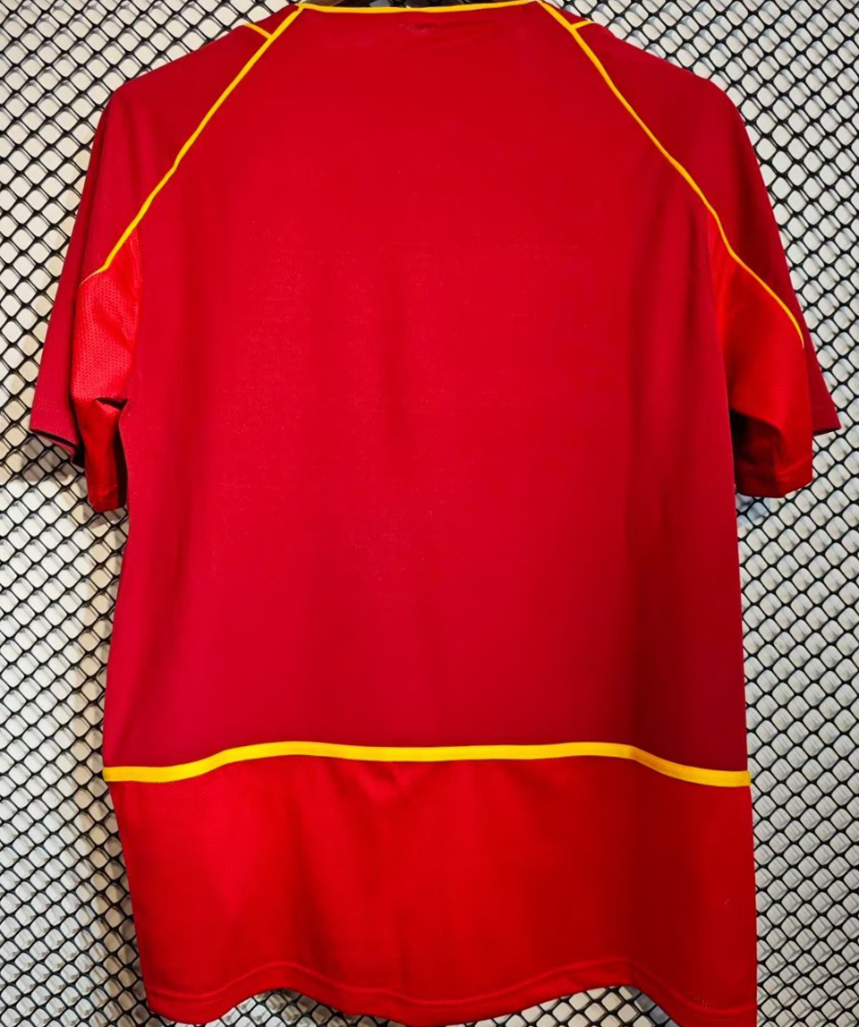 2002 Portugal Home Retro Soccer Jersey