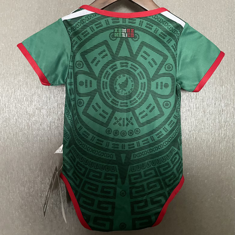 25-26 Mexico Green Baby Infant Crawl Suit