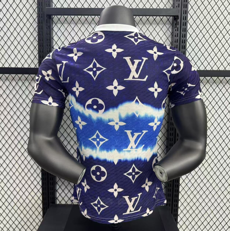 25-26 RMA Purple Blue Special Edition Player Version Training Shirts *L