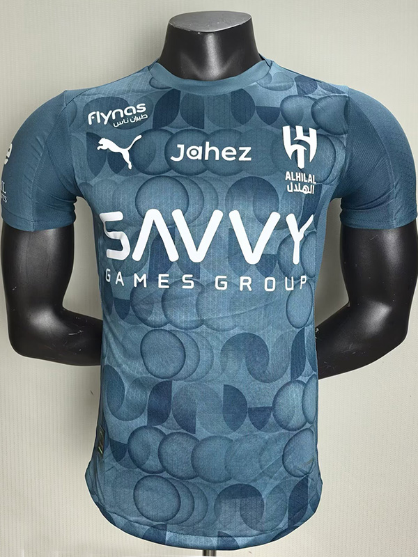 25-26 Al-Hilal Third Player Version Soccer Jersey