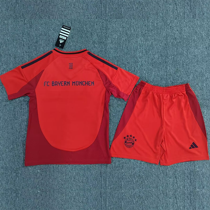 24-25 Bayern Home Kids Soccer Jersey