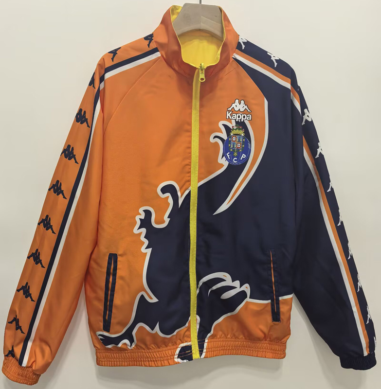 24-25 Porto Yellow & Orange Double Sided Windbreaker (双面风衣)
