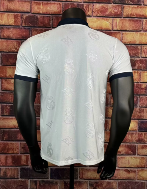 25-26 RMA White Special Edition Player Version Training Shirts *翻领