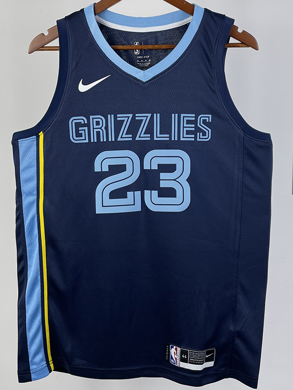 22-23 GRIZZLIES ROSE #23 Dark Blue Top Quality ...