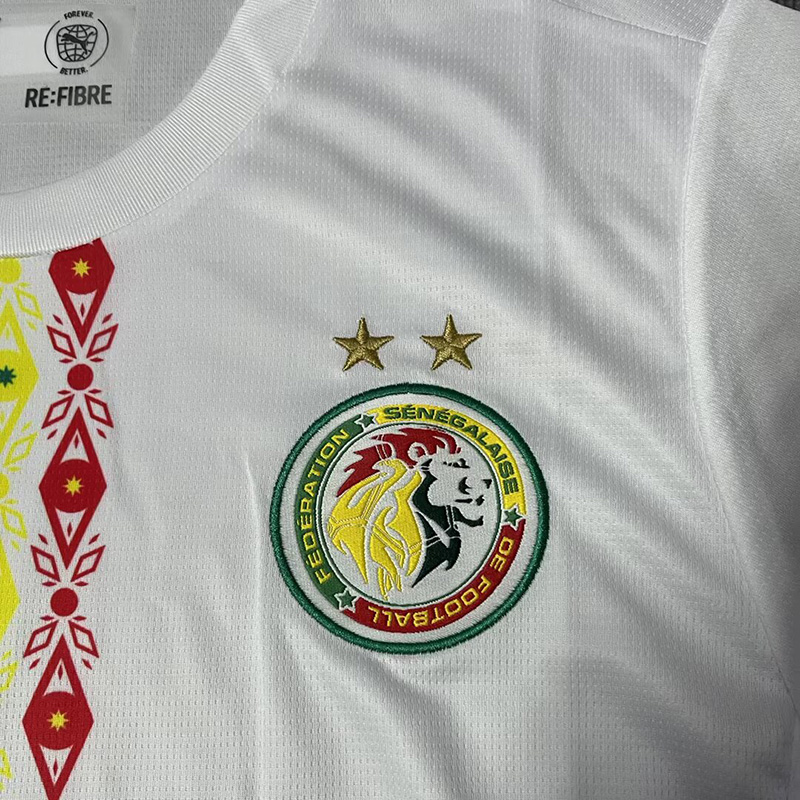 24-25 Senegal Home Fans Soccer Jersey (Stars 2 星)