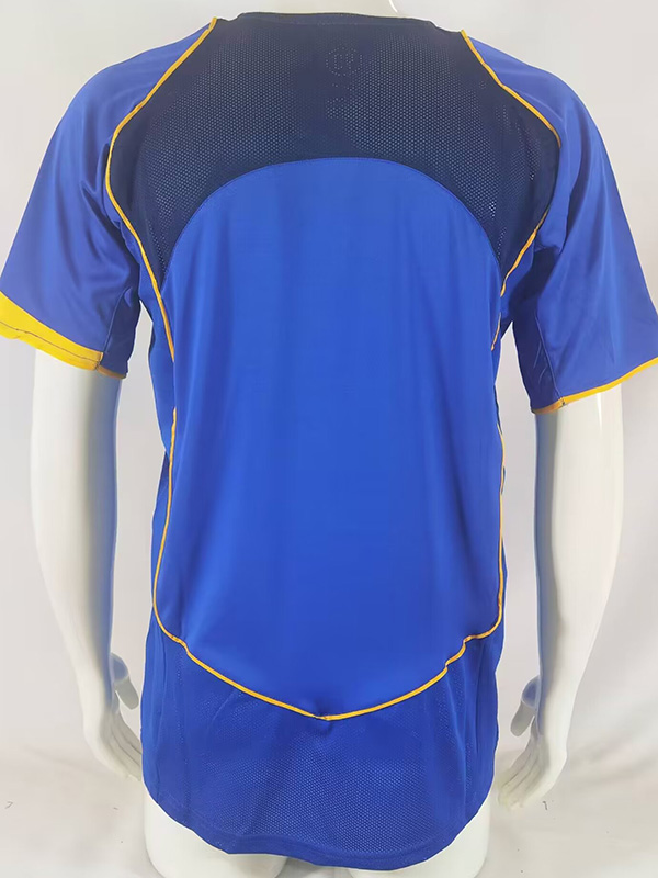 2004-2005 JUV Away Blue Retro Soccer Jersey