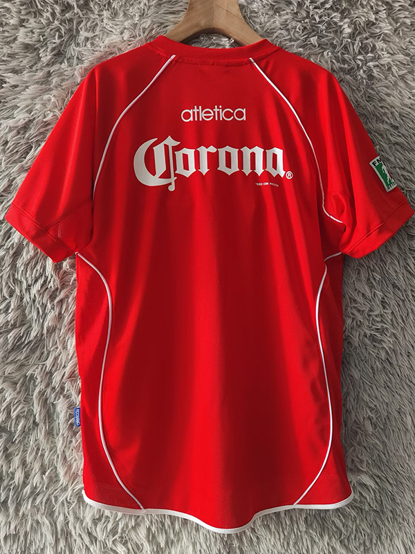 2005-2006 Toluca Home Retro Soccer Jersey