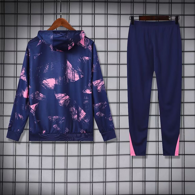 24-25 PSG Royal Blue Hoodie Tracksuit (卫衣套装)