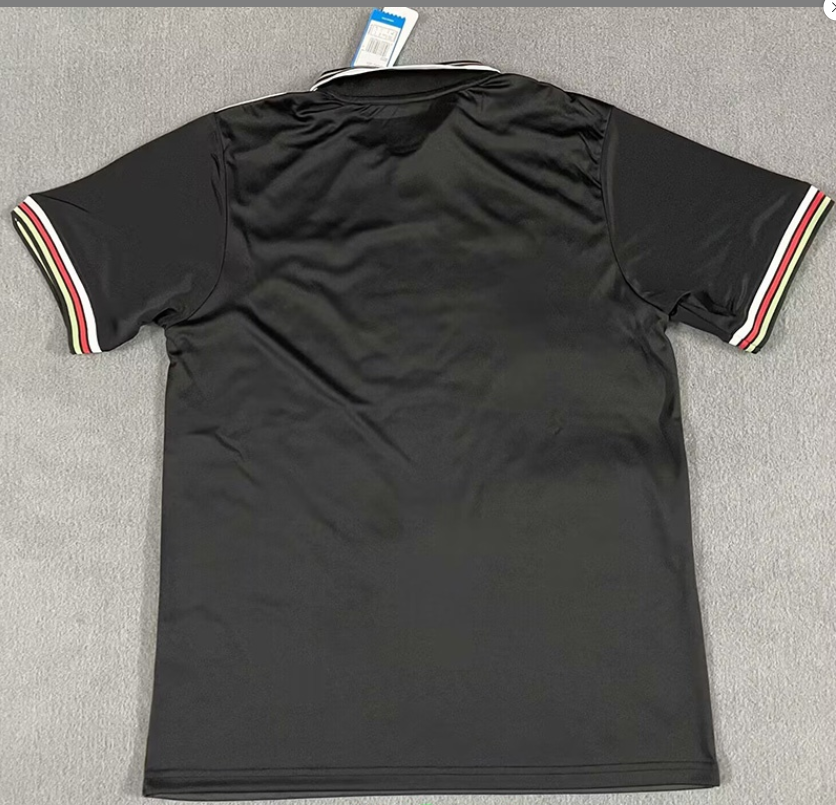 25-26 Bayern Special Edition Black Polo Short Sleeve