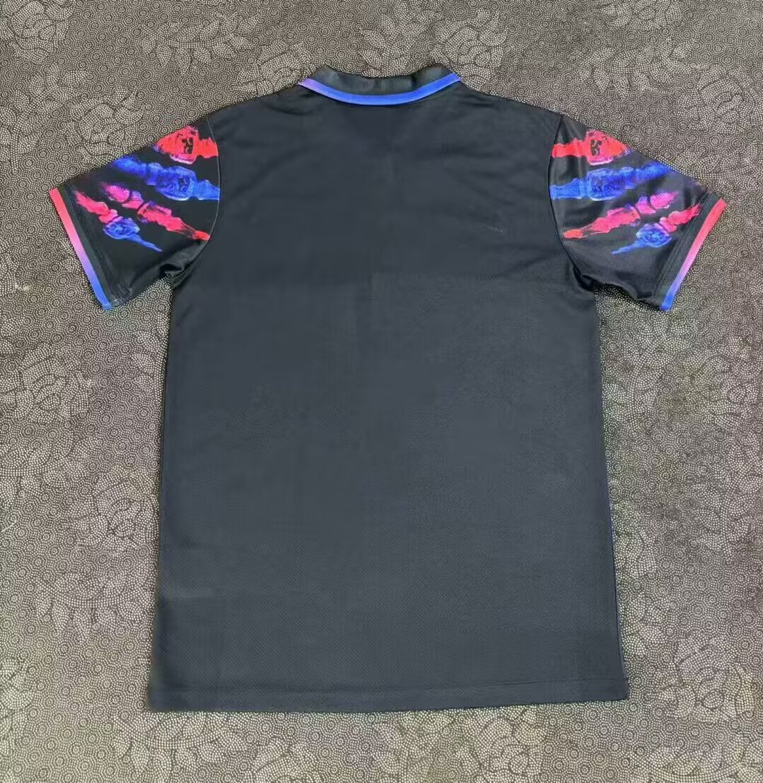 25-26 BAR Black Blue Special Edition Polo Short Sleeve