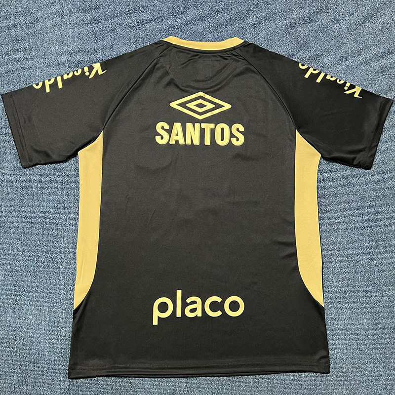 25-26 Santos FC Black Special Edition Fans Training Shirts