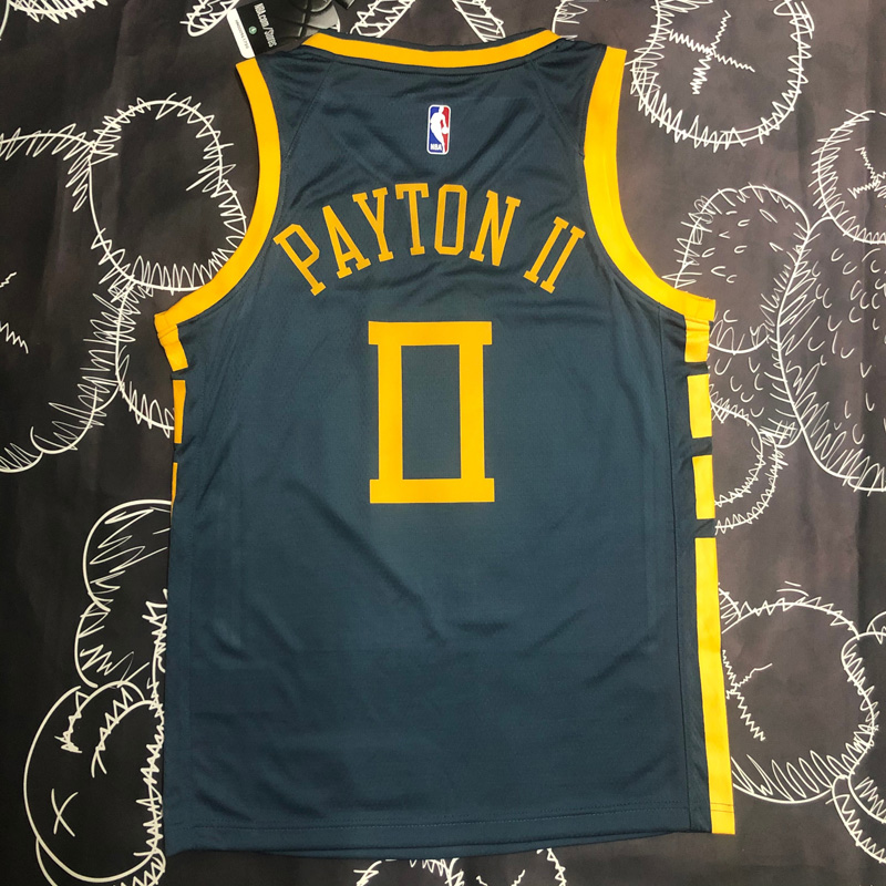 2018 WARRIORS PAYTON II #0 Black Gray Top Quali...
