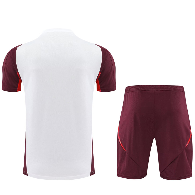 24-25 Bayern White Training Short Suit