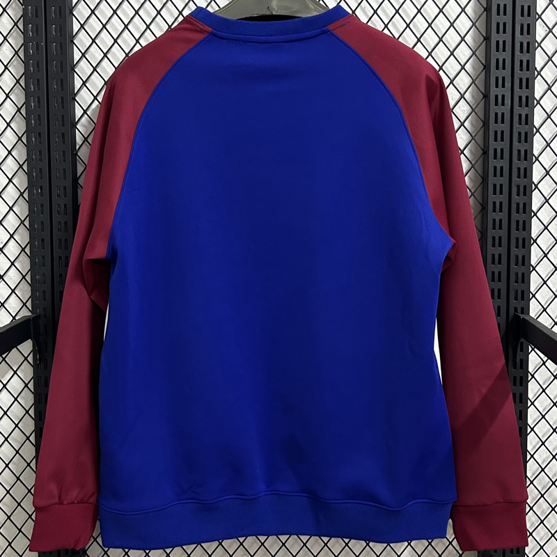 26-27 BAR Royal blue Hoodie (无帽卫衣)