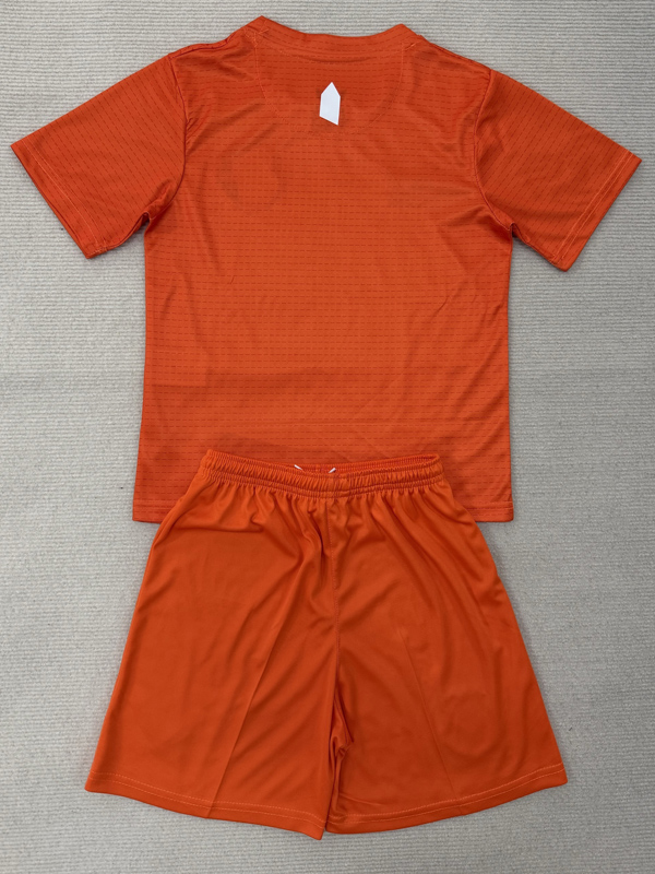 25-26 EVE Orange Goalkeeper Kids Soccer Jersey