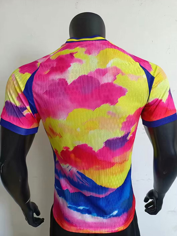 2024 Japan Yellow blue Special Edition Player Version Soccer Jersey  经典款2