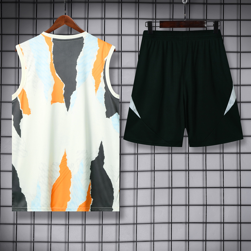 25-26 RMA White Tank top and shorts suit