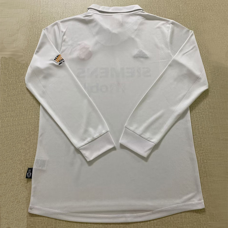 2002-2003 RMA Home Long Sleeve Retro Soccer Jersey (长袖)