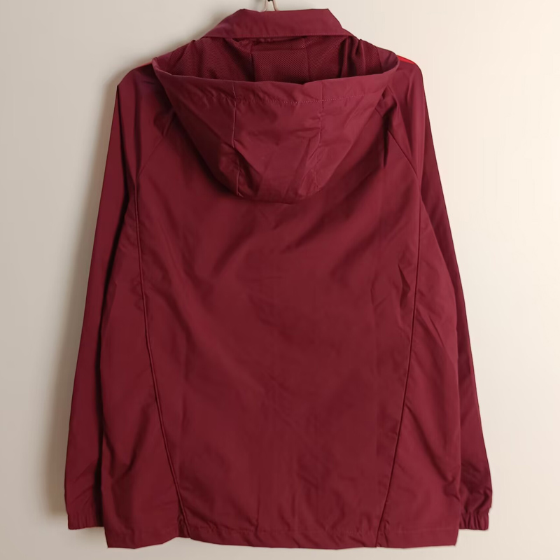24-25 Bayern Jujube red Windbreaker
