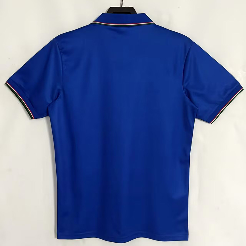 1990 Italy Home Retro Soccer Jersey