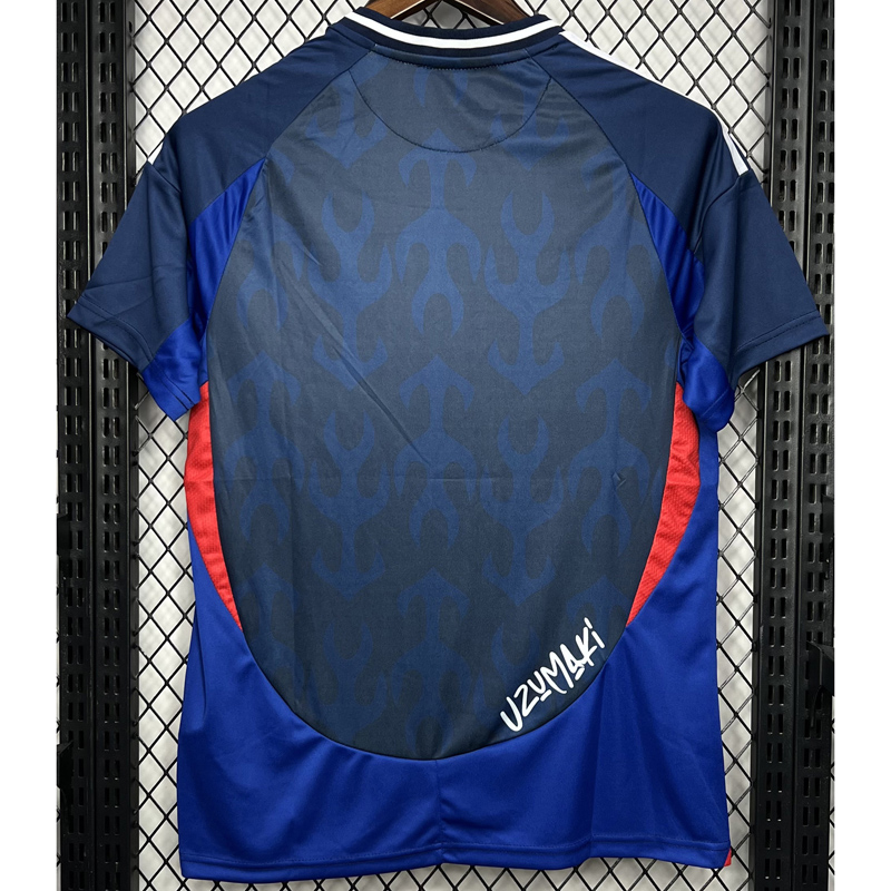 2024 Japan Royal blue Special Edition Fans Soccer Jersey 鸣人动漫