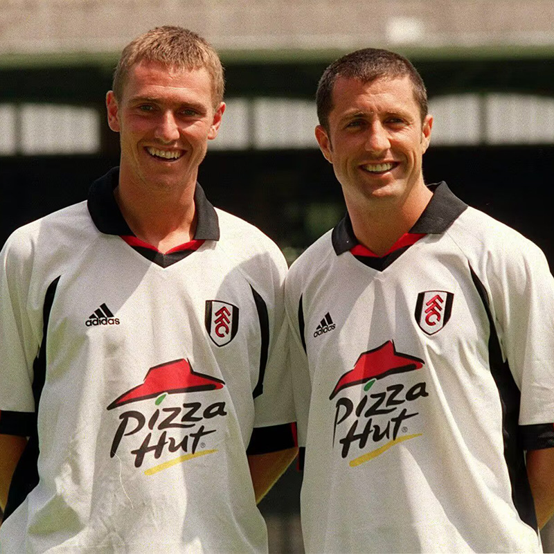 2001-2002 Fulham Retro Retro Soccer Jersey