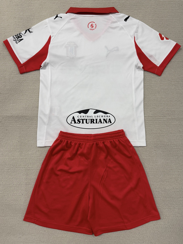 25-26 Gijon Third Kids Soccer Jersey