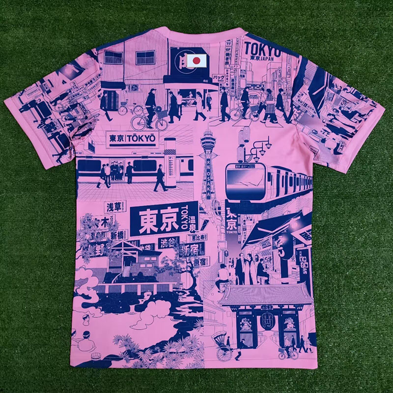 2024 Japan Pink Special Edition Fans Soccer Jersey 粉色东京