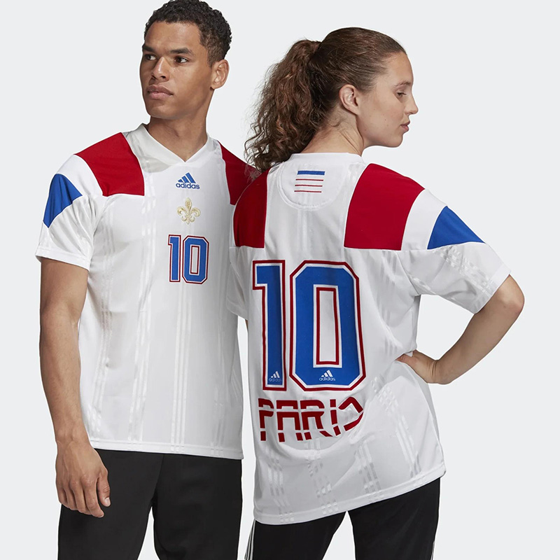2020 France Paris City Pack White Retro Soccer Jersey