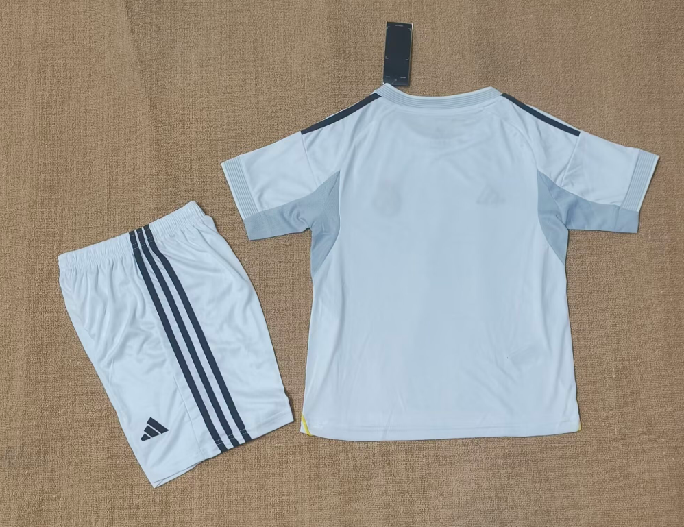 25-26 RMA White Special Edition Kids Soccer Jersey