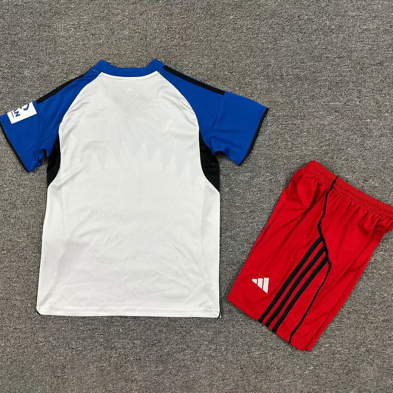 25-26 Hamburg SV Home Kids Soccer Jersey