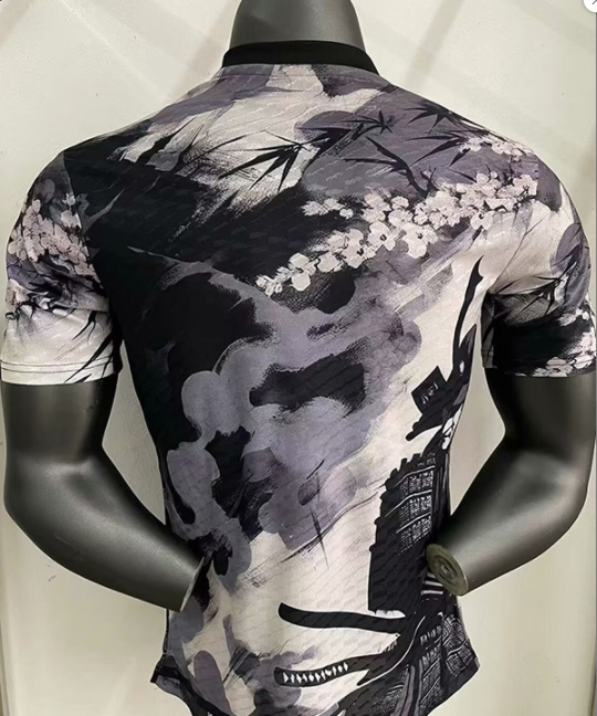25-26 Japan Grey Black Special Edition Player Version Soccer Jersey