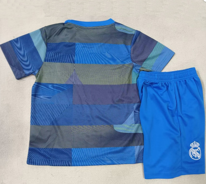 25-26 RMA Grey Blue White Kids Training