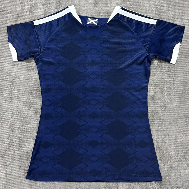 26-27 Scotland Home Women Soccer Jersey (女)