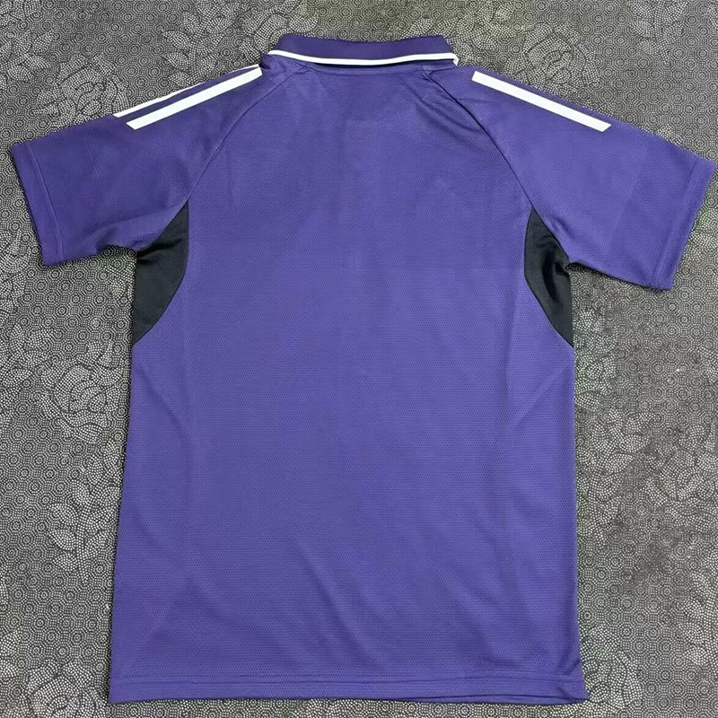 25-26 Man Utd Purple Polo Short Sleeve