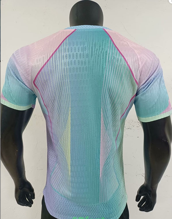 2025-26 BAR Pink Blue Special Edition Player Version Pink Training Shirts
