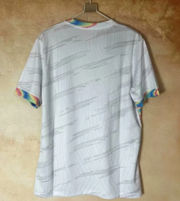 25-26 BAR White Special Edition Training Shirts *彩虹