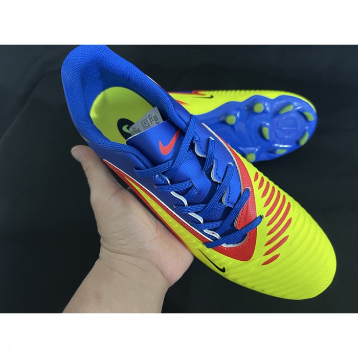 Phantom GX III Elite FG Soccer Shoes-Blue/Yellow