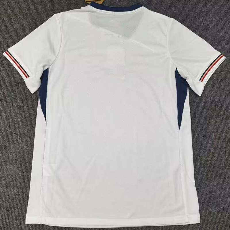 26-27 France White Fans Soccer Jersey