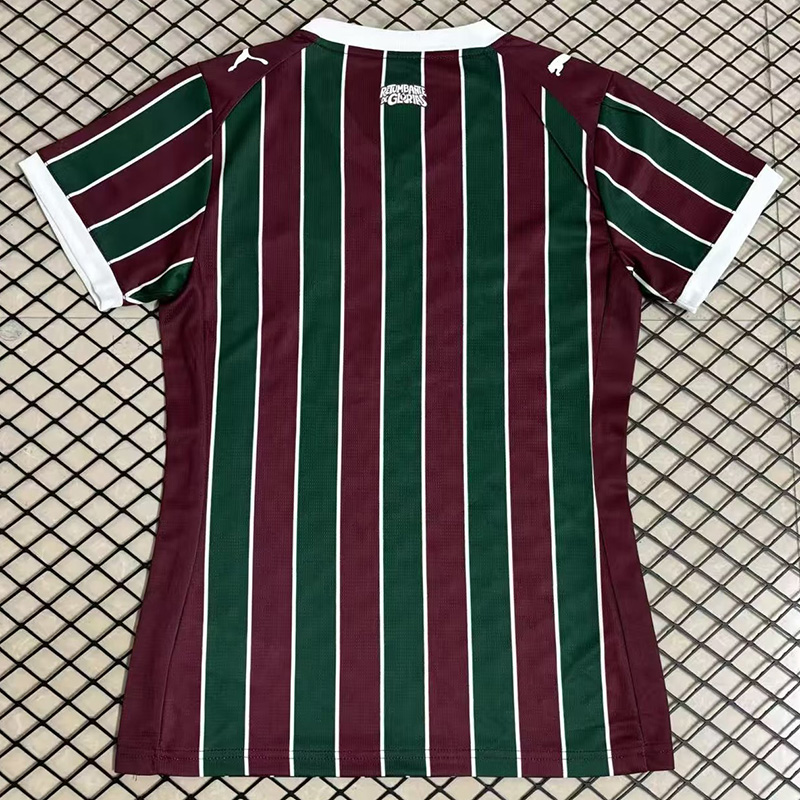 26-27 Fluminense Home Women Soccer Jersey (女)