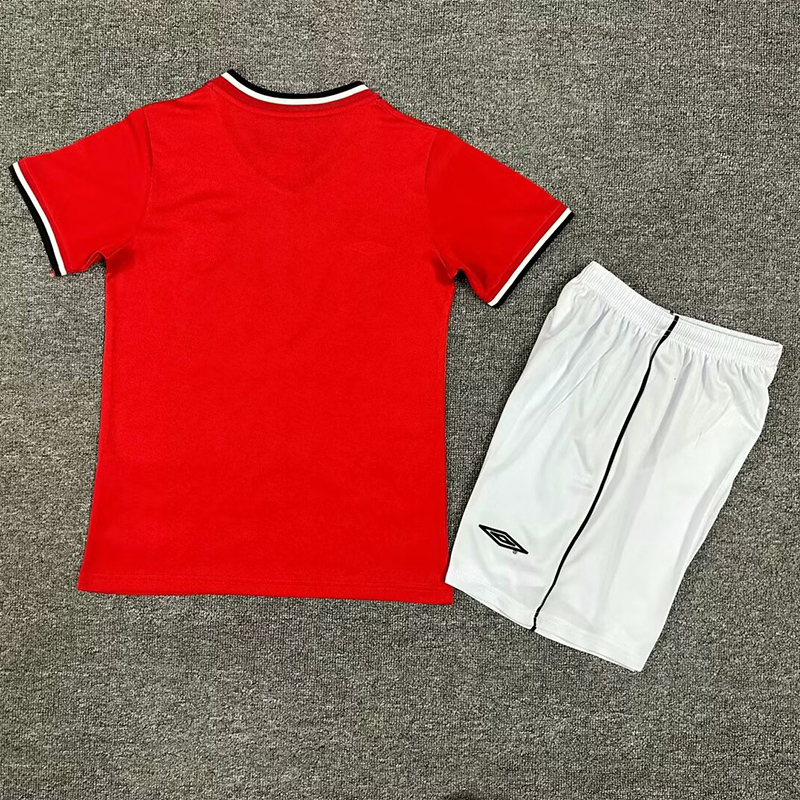 2000-2002 Man Utd Home Kids Retro Soccer Jersey