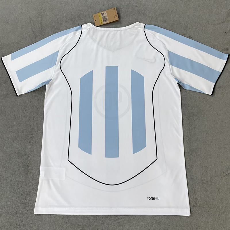 25-26 T90NK Blue White Fans Training Shirts