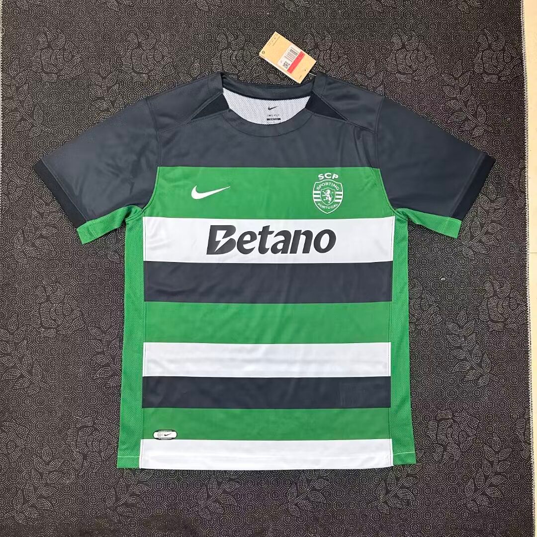 24-25 Sporting Lisbon Home Fans Soccer Jersey