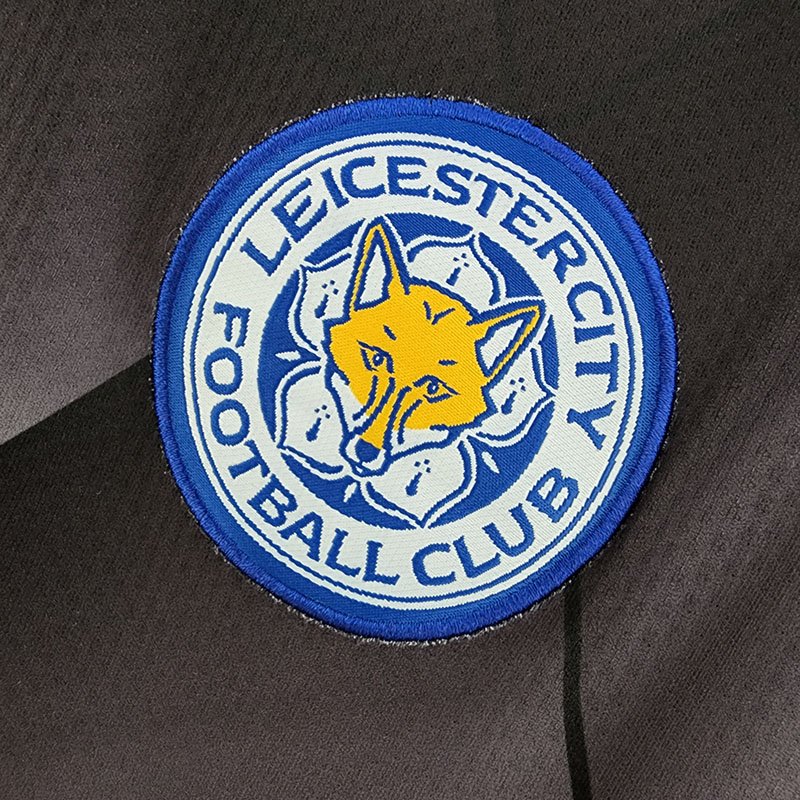 2015-2016 Leicester City Black Retro Soccer Jersey