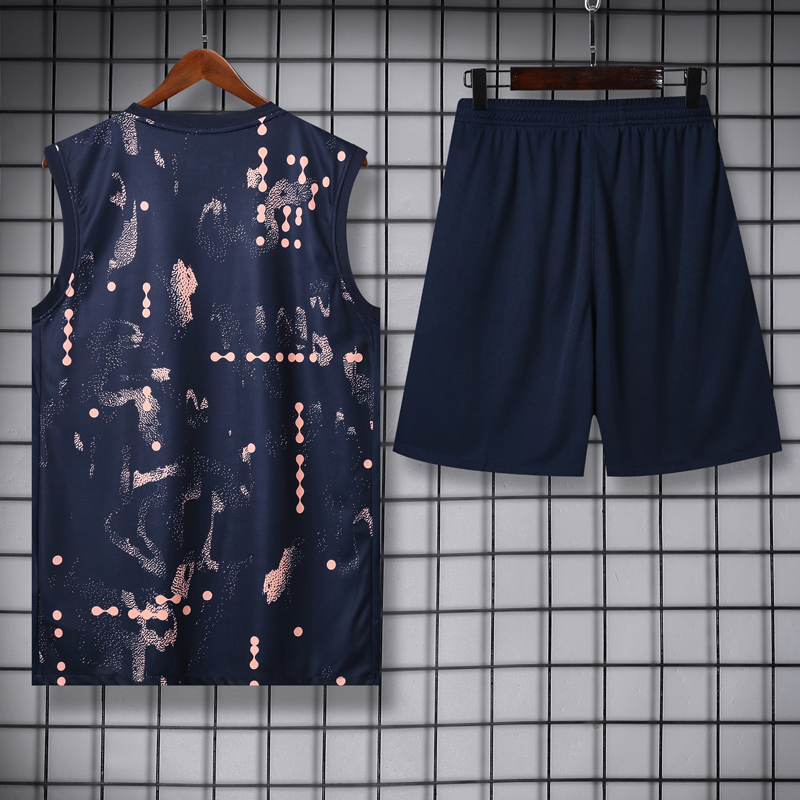 25-26 CHE Royal blue Tank top and shorts suit